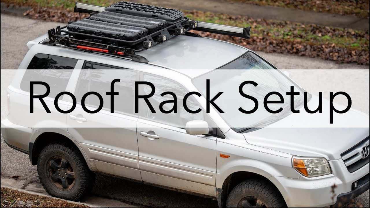 Smittybilt Defender Roof Rack Setup (2003-2008 Honda Pilot)