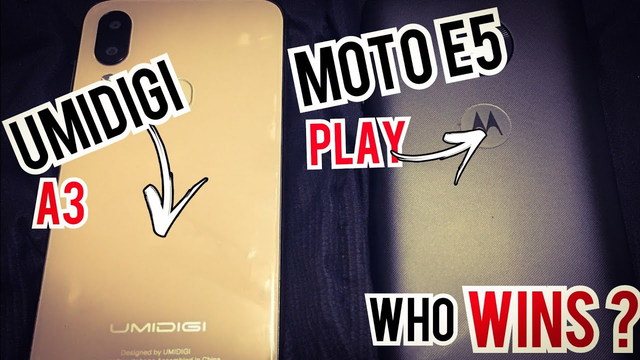 Umidigi A3 vs Moto E5 Play. Who wins?? 🤔 SPEEDTEST!!