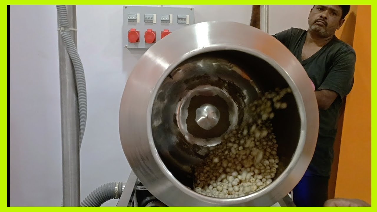 Peanut Roasting Machine #roastingmachine #roastingmachinesfornuts #millpower +91 951200 6775