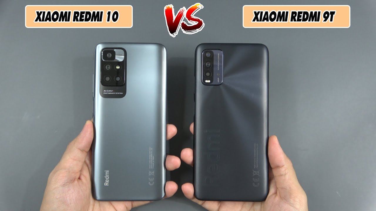 Xiaomi Redmi 10 vs Redmi 9T | SpeedTest and Camera comparison