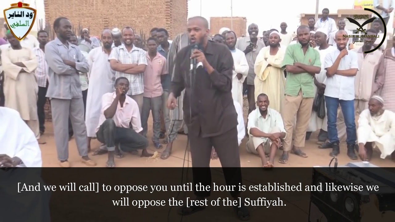The Moment One Of The Extreme Sufis Ran Away During A Debate