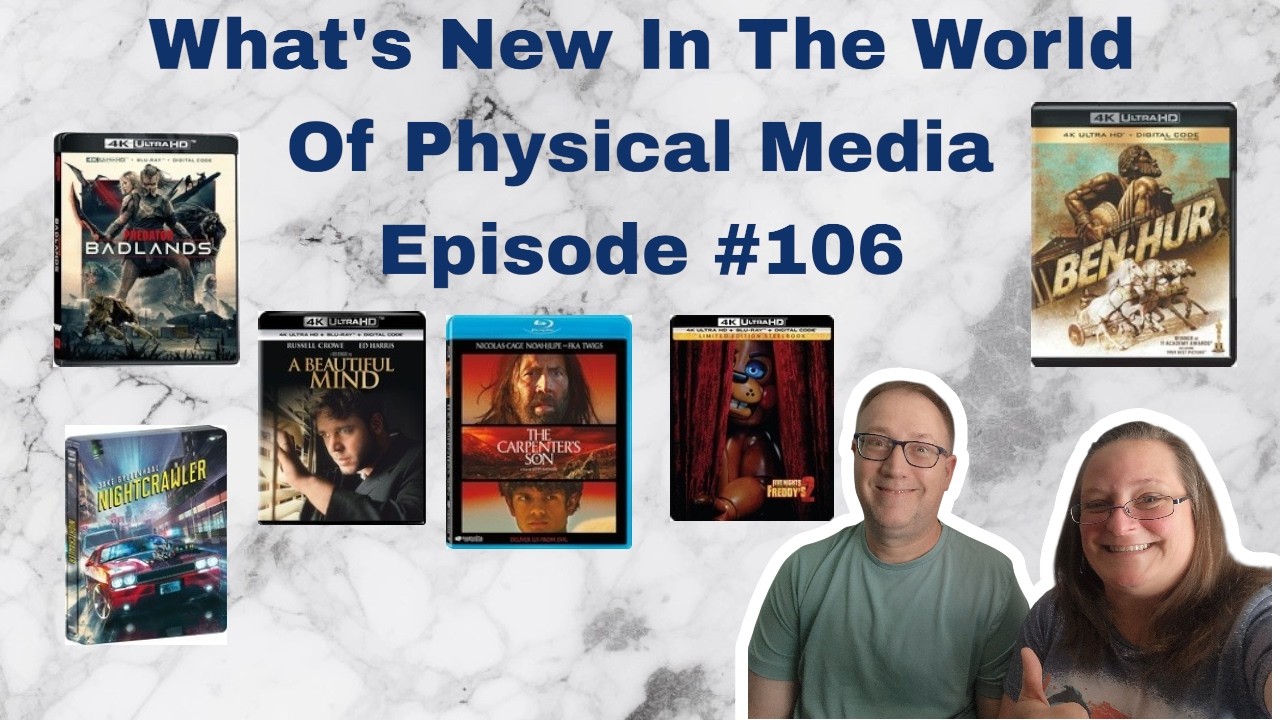 What's New In The World Of Physical Media Episode #106
