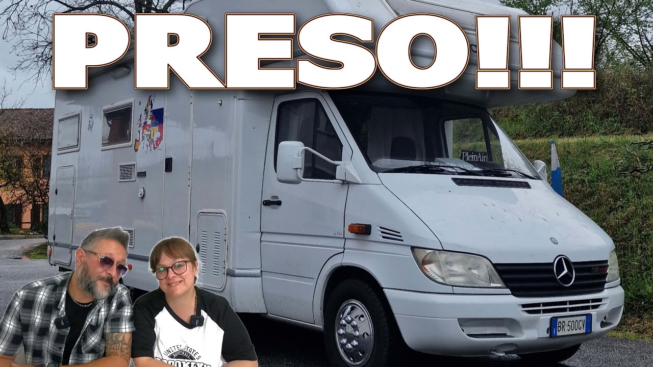 ANDIAMO A RITIRARE IL NOSTRO NUOVO CAMPER 