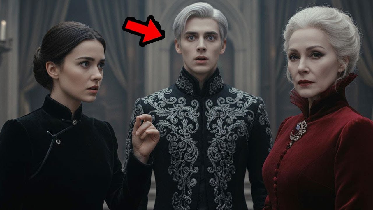 Sch&uuml;chterne Kellnerin begr&uuml;&szlig;te Vampirk&ouml;nigs taube Mutter &mdash; Ihre Gr&uuml;&szlig;e schockierten & lie&szlig;en alle ers