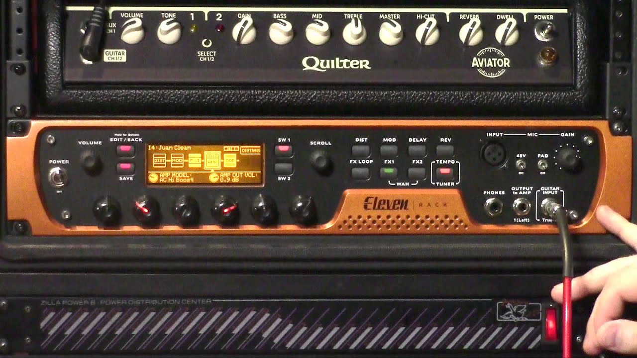 Прохождение игры Avid Eleven Rack
