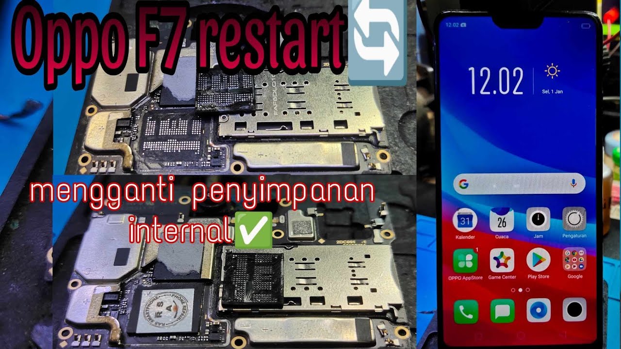 oppo f7 restart