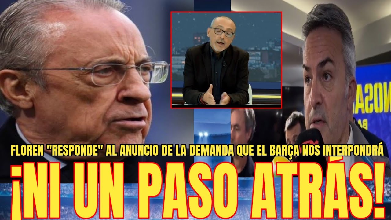 💥YA HAY RESPUESTA | Florentino y el R.Madrid RESPONDEN al Barça y la demanda de Víctor Font