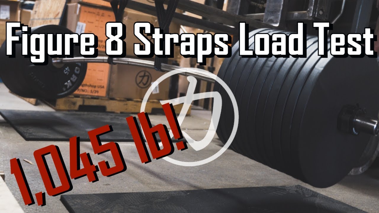 Strength Shop Figure 8 Straps Load Test with 1,045 POUNDS