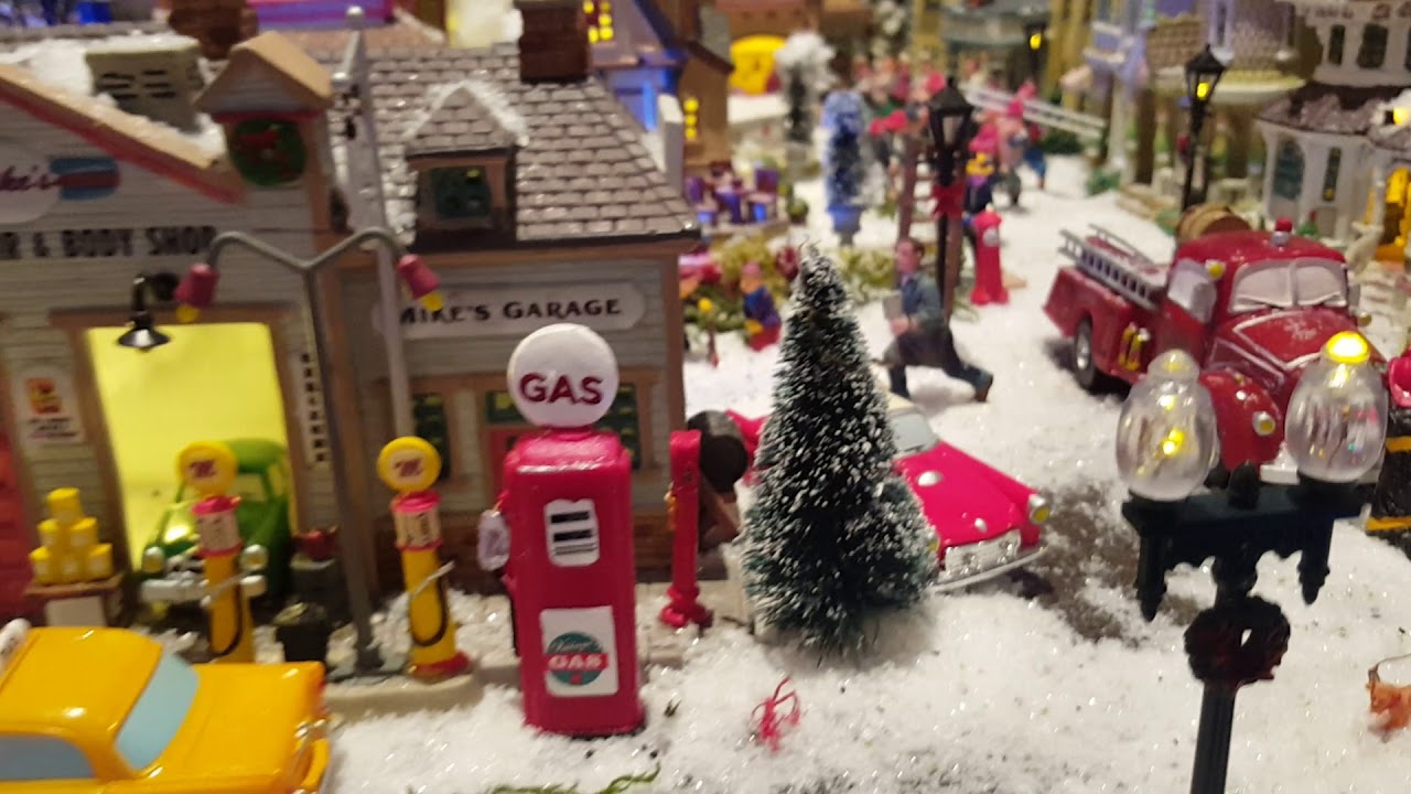 Mon village de noël lemax 2017