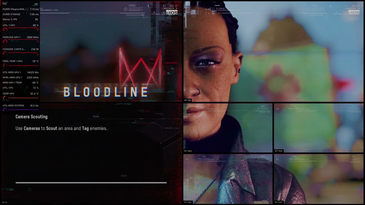 Watch Dogs Legion  with 7800x3d and 9070 xt