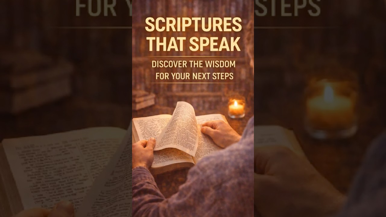 Scriptures That Speak: Wisdom for Your Next Steps 