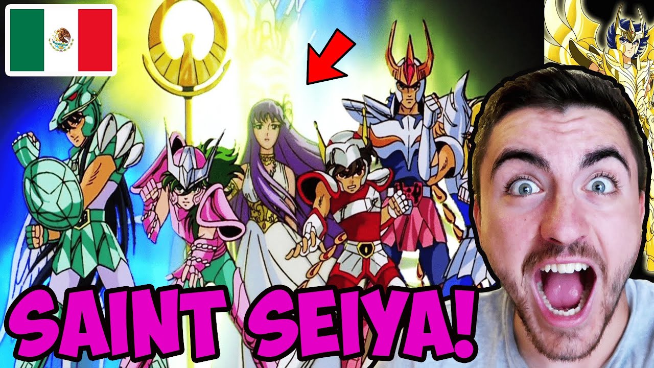ESPAÑOL REACCIONA a OPENING de SAINT SEIYA en LATINO 🔥💥| LOS CABALLEROS DEL ZODIACO😨