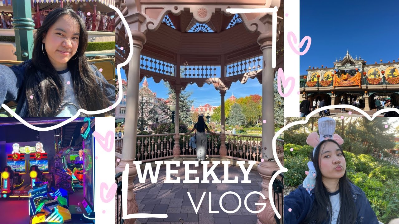 Weekly Vlog ིྀ | LE COMEBACK ! Sortie avec les amis, Disneyland, Mes petits chiens 💕