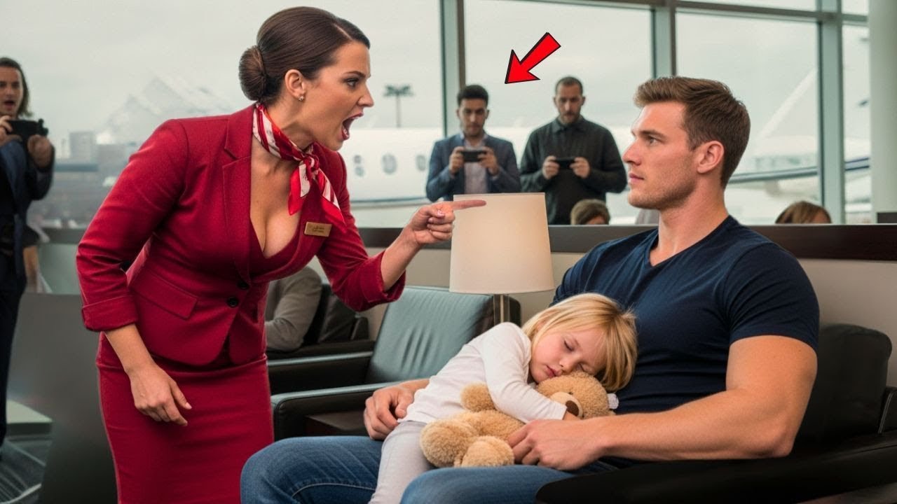 „Raus Hier“, Flughafenpersonal Warf Single Dad Raus — Sekunden Später Landete Sein Privatjet
