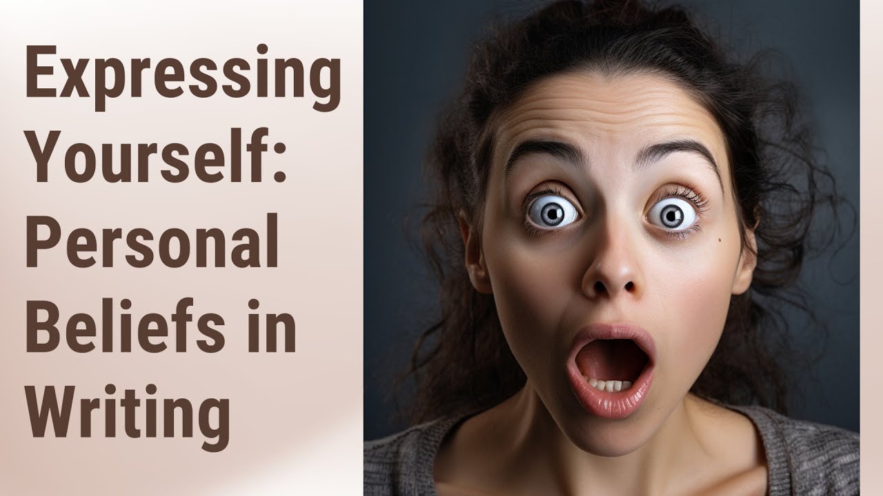 Expressing Yourself: Putting Personal Beliefs in Creative Writing