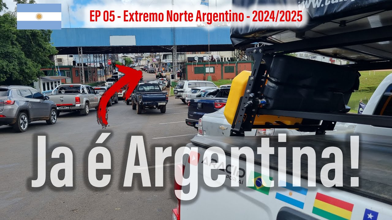 Ep. 05 - A Fronteira mais Tranquila entre Brasil e Argentina - Fronteira Seca Bernardo de Irigoyen!