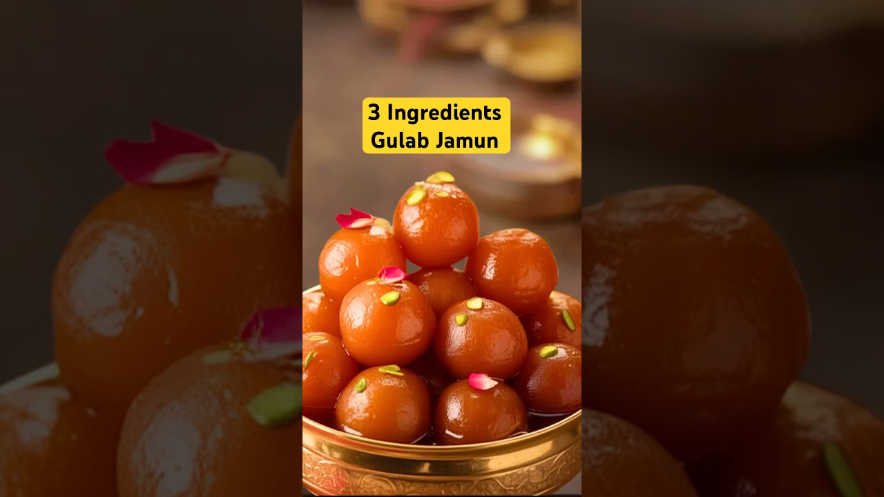 Przepis na Gulab Jamun z 3 składnik&oacute;w w 15 minut