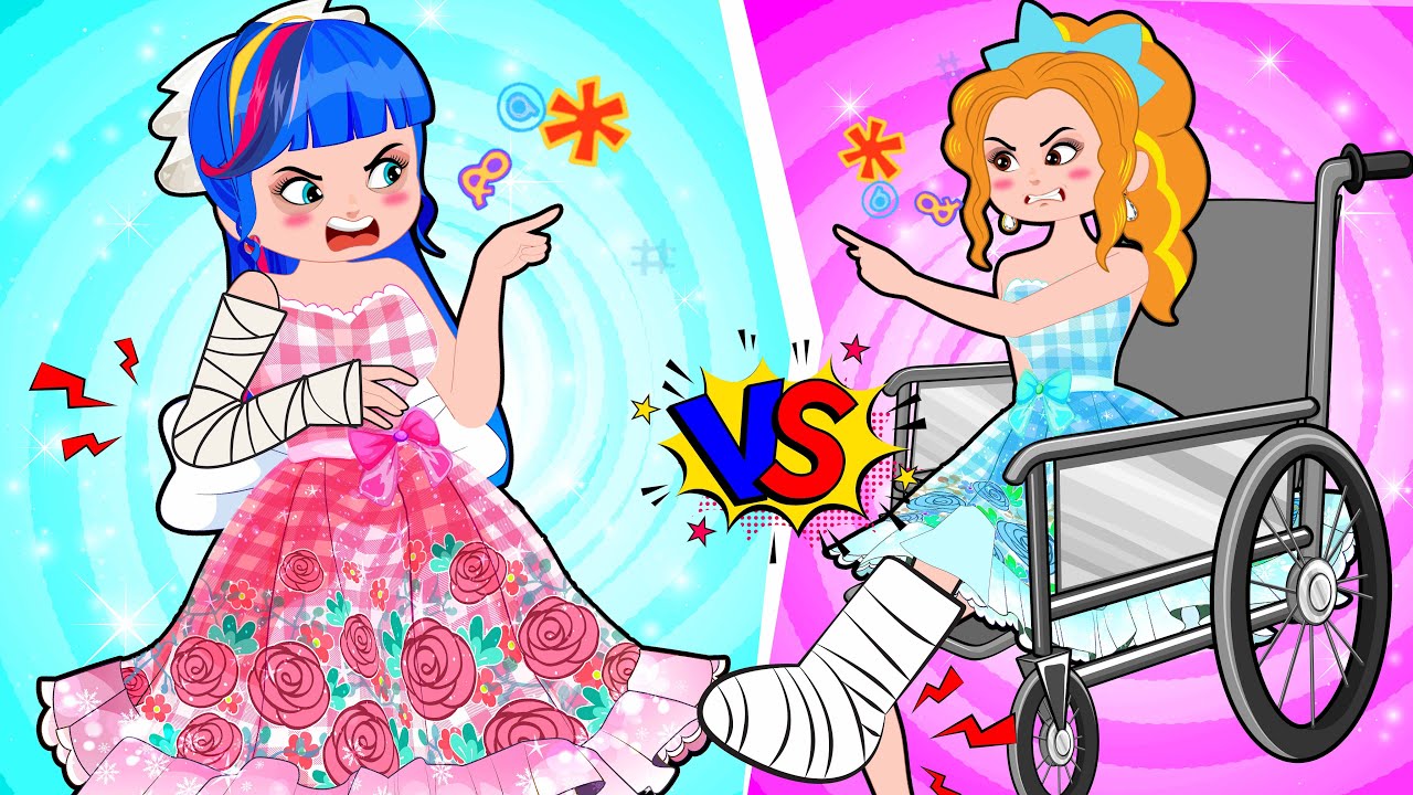RICH vs POOR PRINCESS BATTLE?! Anna Try To Save Poor Princess | Poor Princess Life Animation