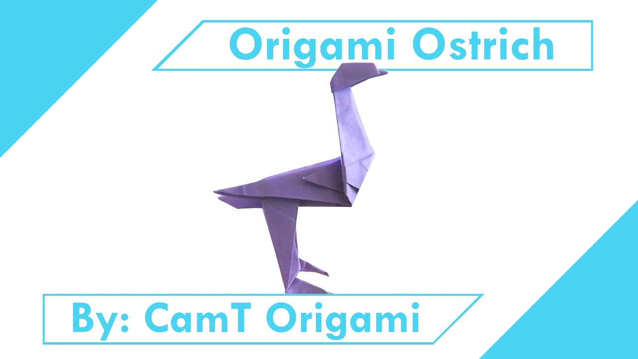 Origami Ostrich
