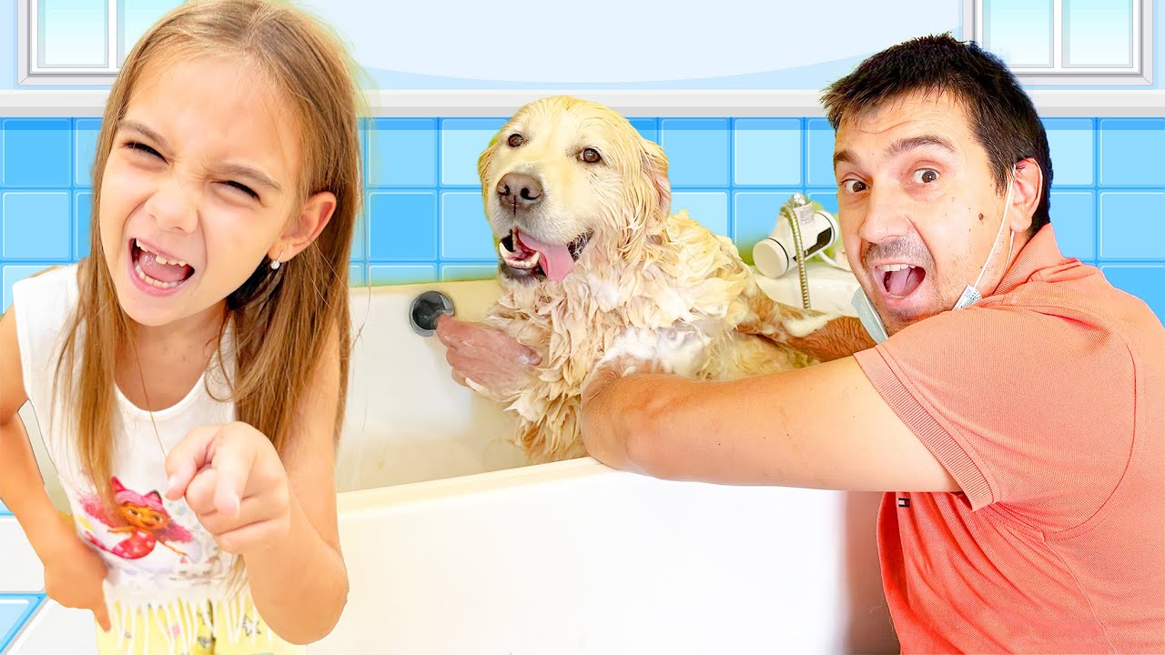 😩 MAX îl CHINUIE pe TATA 😱 24 de ore la SPA cu CĂȚEII 🏡