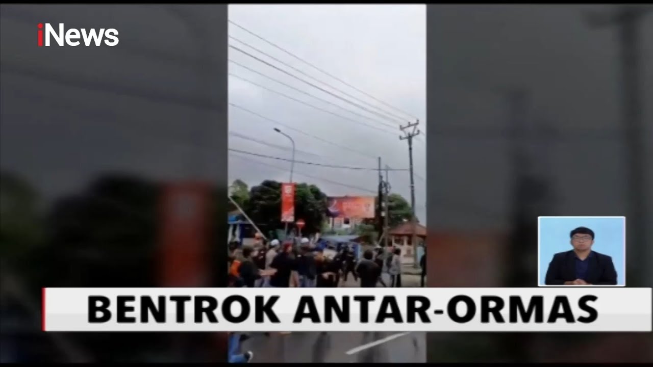 Dendam Lama, Bentrok Antar Ormas Terjadi di Sukabumi - iNews Siang 02/11