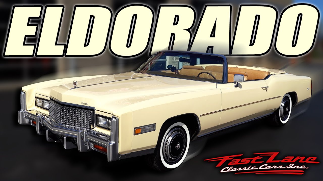 1976 CADILLAC ELDORADO Convertible For Sale at Fast Lane Classic Cars!