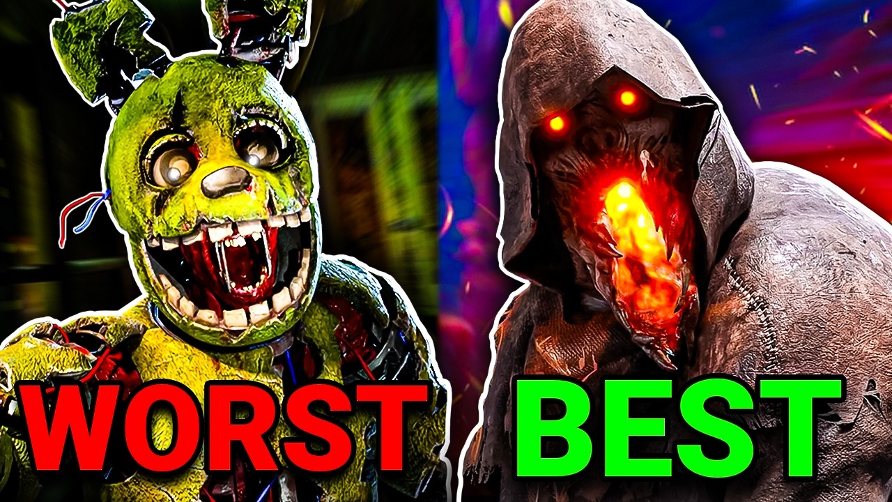 All DBD Killers Ranked From Worst To Best