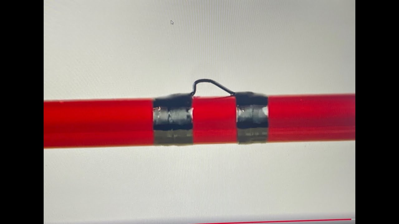 Adding a Custom Hook Keeper to your Fishing Rod