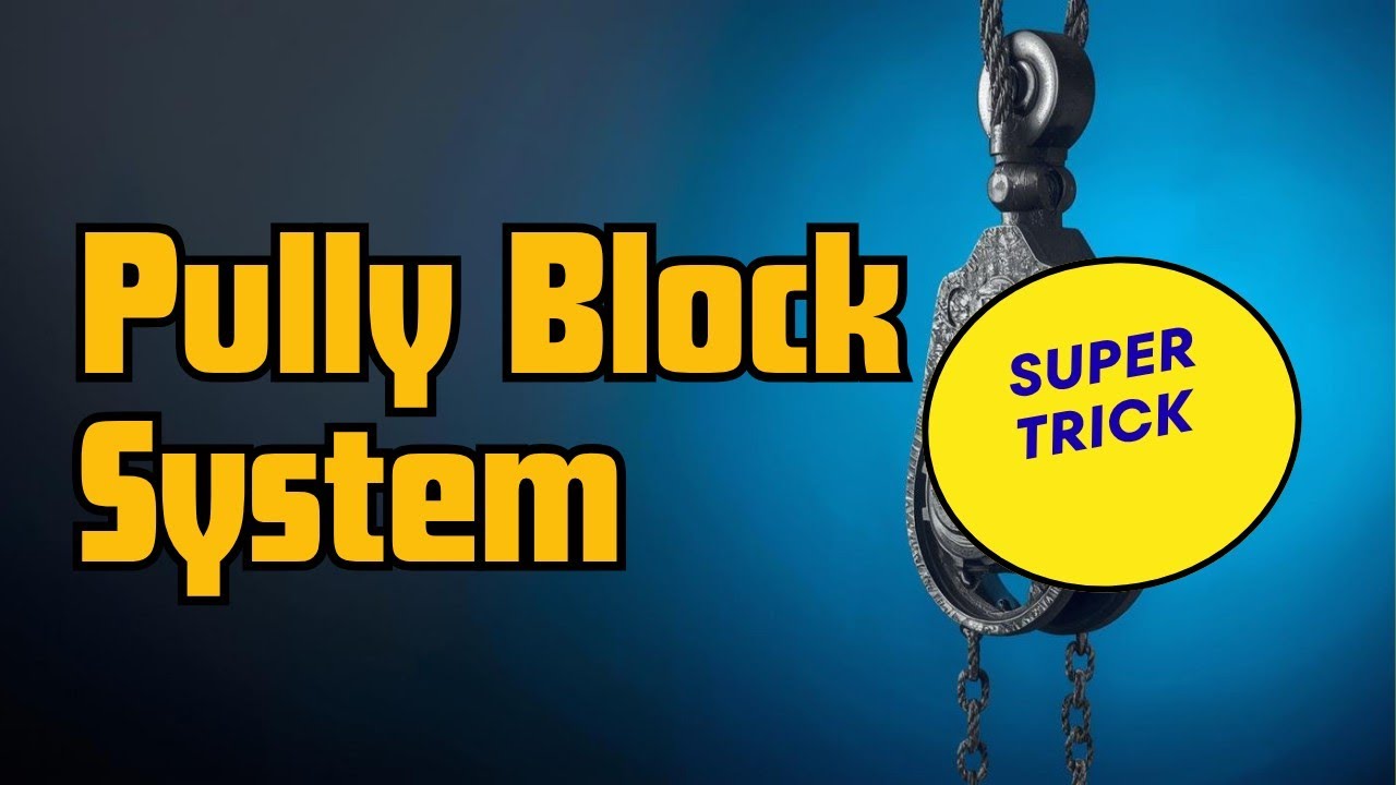 Pulley Block System Short Trick #NeetExam #PulleyBlockSystem #NeetUG #neetshorttricks 