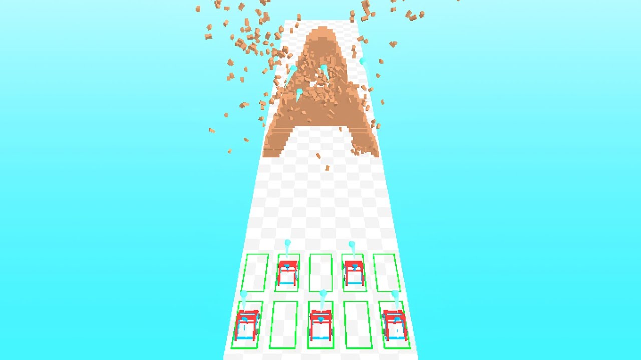 Merge and Demolish Gameplay | Android Casual Game