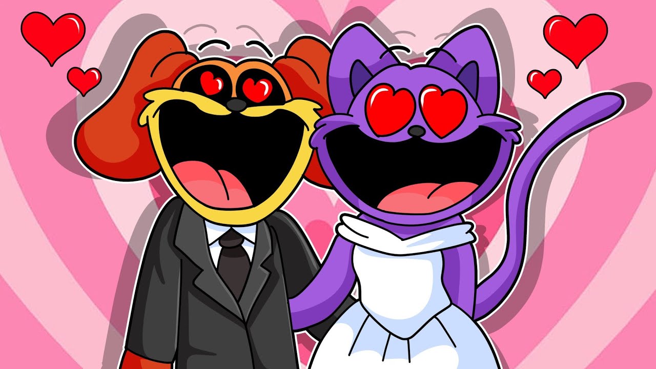 ¡CATNAP Y DOGDAY SE CASAN EN MINECRAFT! 🙊💖 LA BODA DE CATNAP 😍 Smiling Critters Poppy Playtime 3