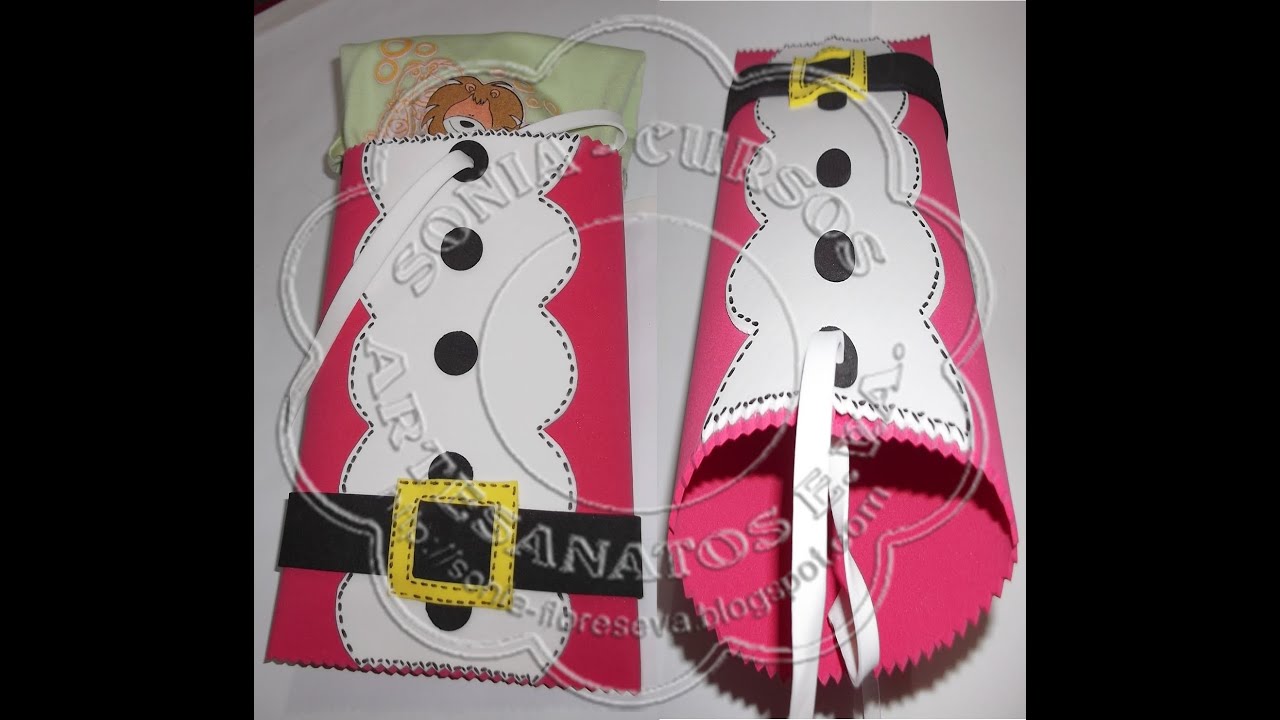 Diy EMBALAGEM DE PRESENTE EM E.V.A.