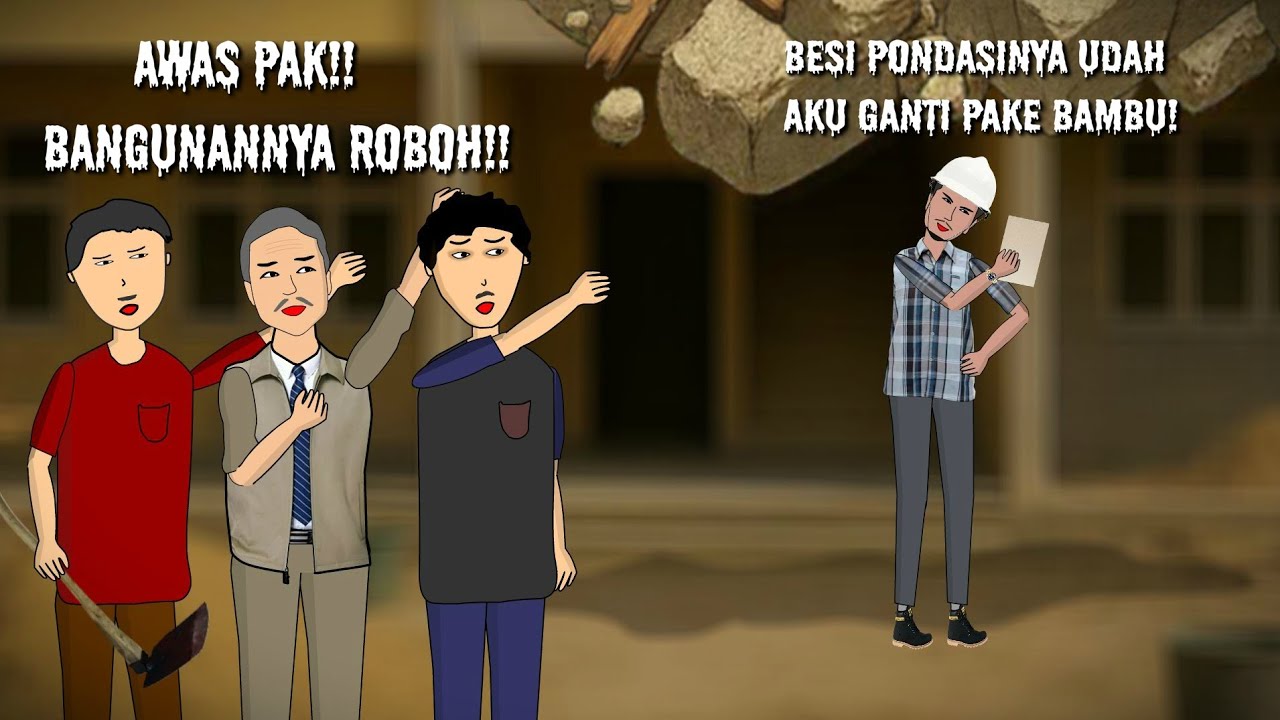 Azab Kontraktor Nakal Korupsi Dana Proyek ‼️ Animasi Azab Full Movie 🎬