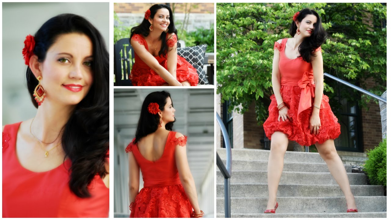 Flamenco Dress | Formal | Bridesmaids | Sewing Tutorial | Vivienne Pattern | Frocks & Frolics