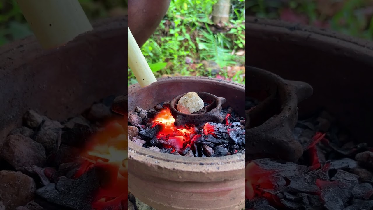 The Power of Gem Heat! | Gemstone heat treatments #heat #gems #treatment #stone  #satisfying #gold