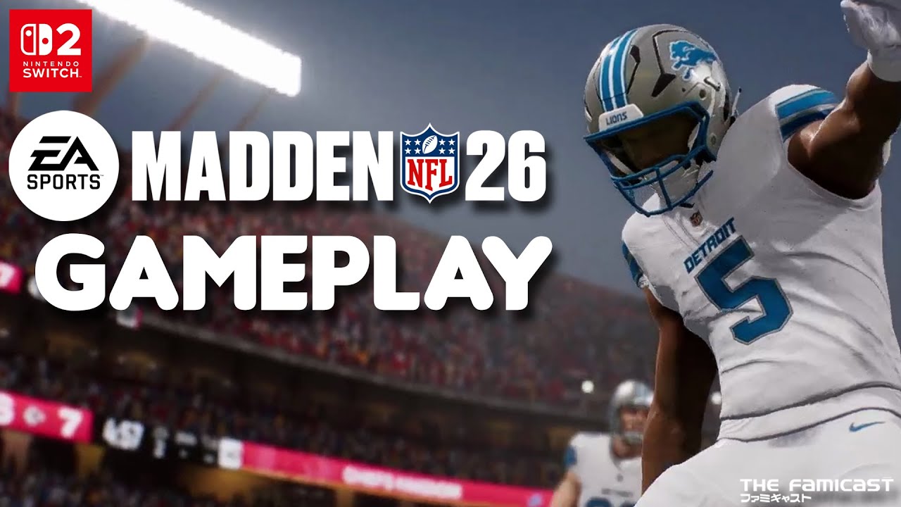 EA Sports Madden NFL 26 | Direct Feed Gameplay | Nintendo Switch 2