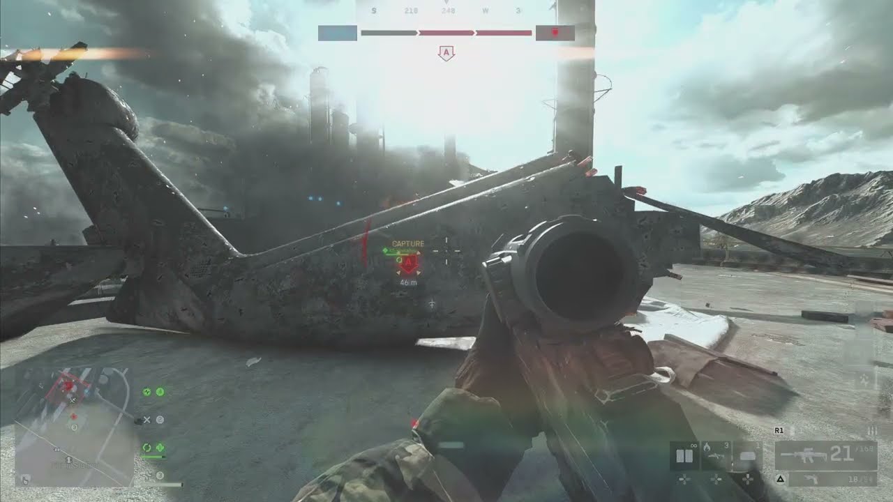 BF6 - 3inaSquad - Roof Parking - Proper Insertion Conquest #battlefield #gameplay