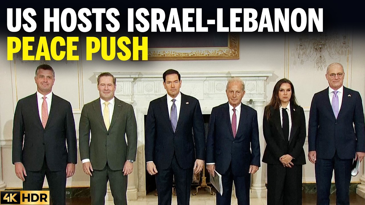 US Hosts Historic Israel-Lebanon Talks As Netanyahu Pushes Hezbollah Disarmament Before Peace Deal