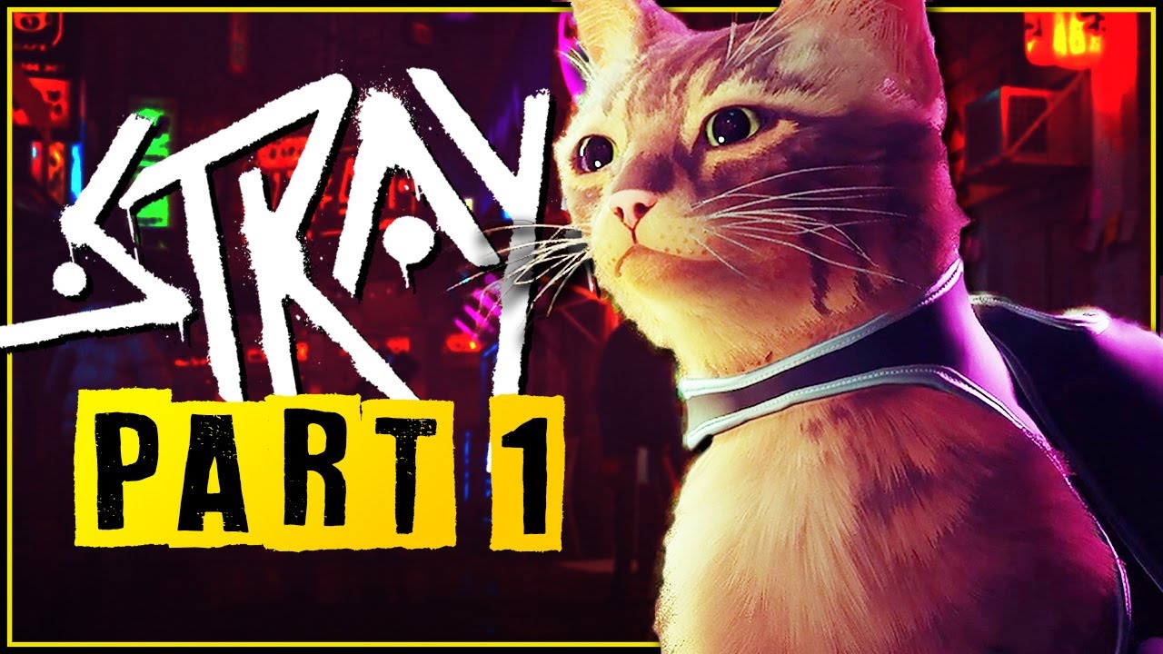 Lone Kitty in a Cyberpunk World - Let's Play Stray Game Part 1 [Blind PC Gameplay]