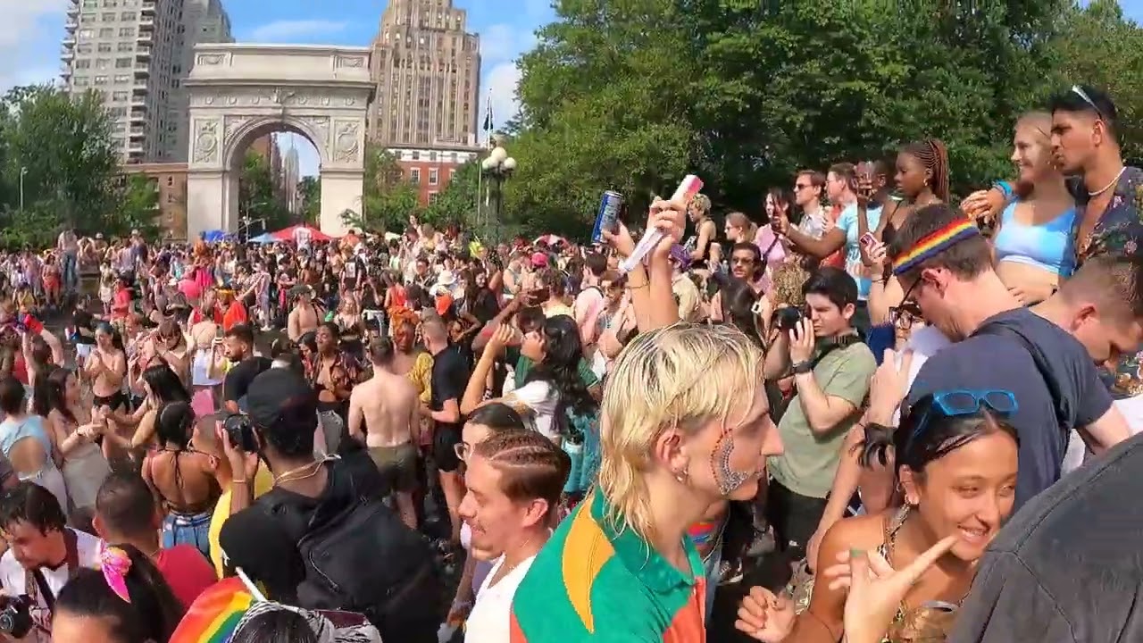 6/25/2023 Pride '23 🏳️‍🌈 Washington SQ Park: Manhatten, NY.