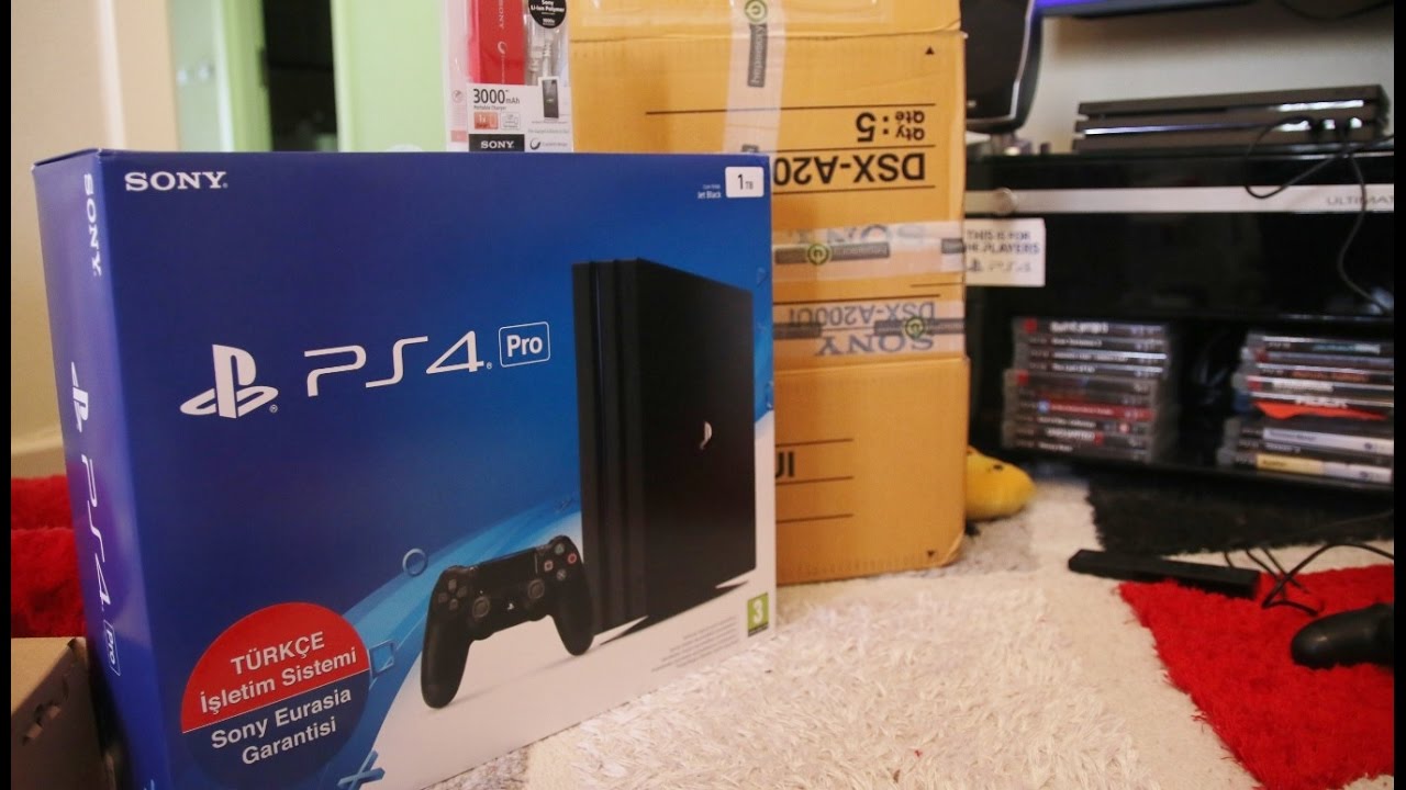 Playstation 4 Pro Kutu Açılımı