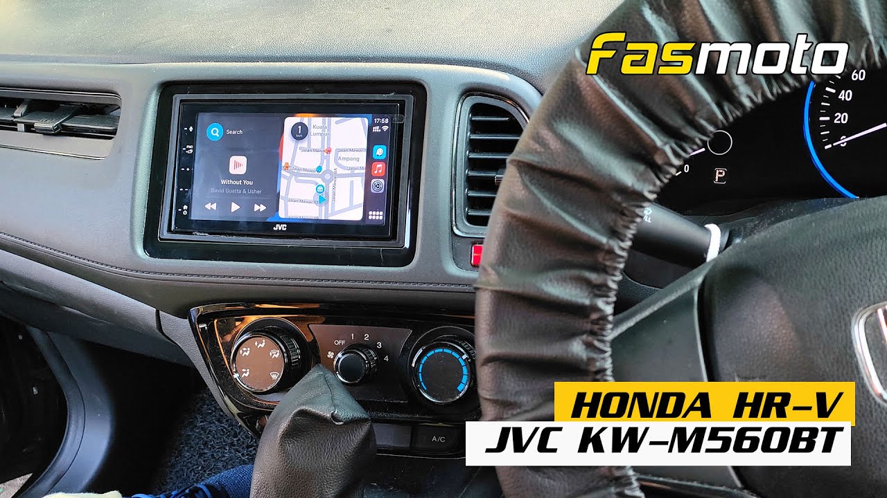 Honda HR-V JVC KW-M560BT & Focal Speakers Install