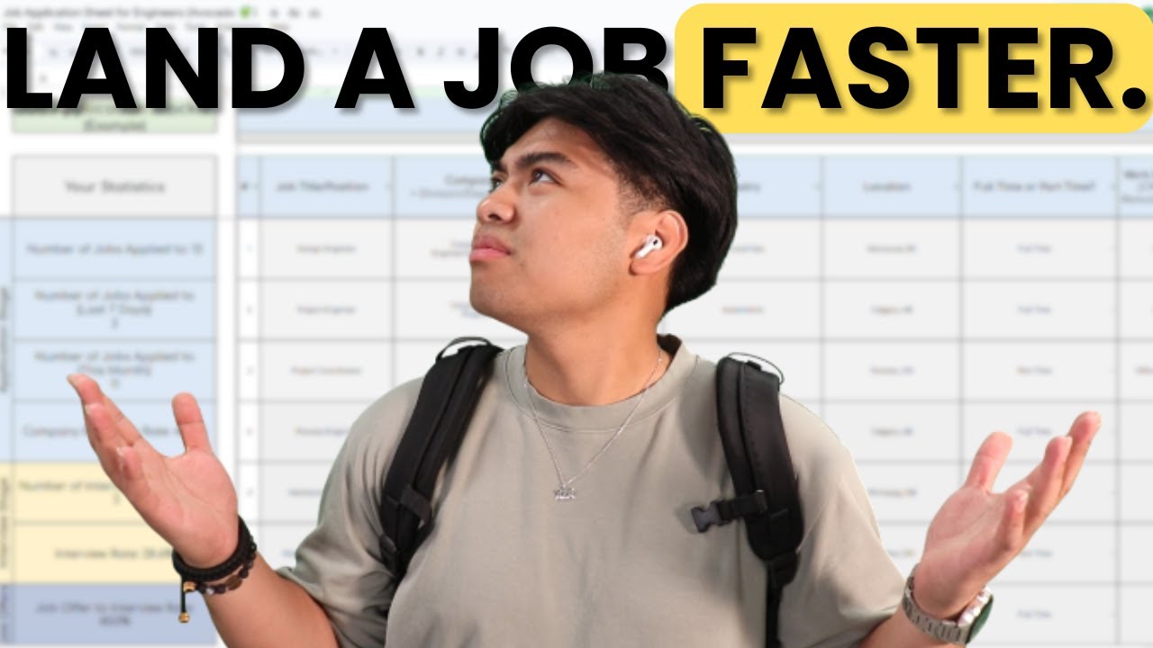 How to create a SYSTEM that lands you MORE Engineering JOBS | Engineering Job Hunt TIPS