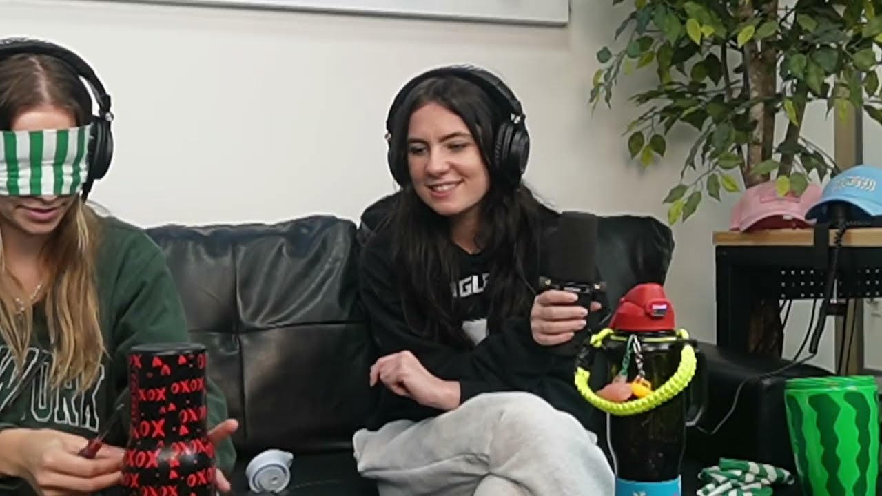 Custimzing a Coldest Tumlber BLINDFOLDED | w Jorja & Alayna | The Coldies Podcast - 009
