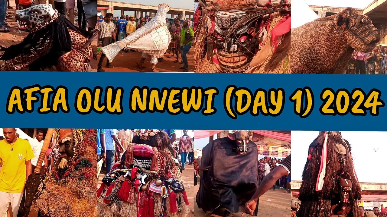 NNEWI NEW YAM FESTIVAL DAY 1 - AFIA OLU | IRI JI NNEWI CULTURAL CEREMONY DAY ONE