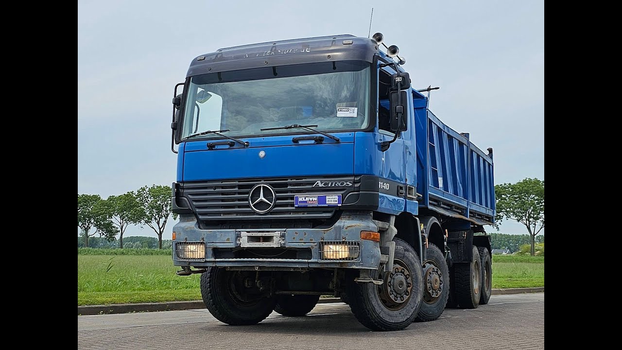 Kleyn Trucks - MERCEDES-BENZ ACTROS 4140 2000 585,452 km