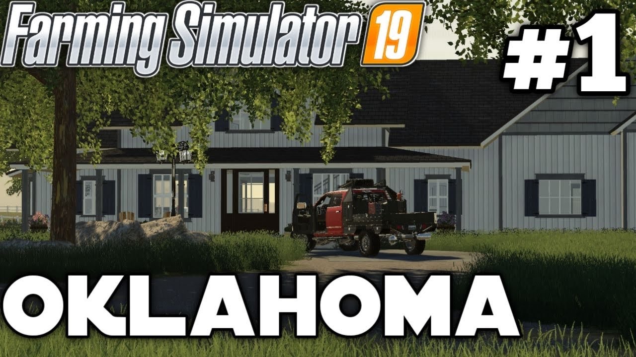 We moved to a new home! Lets get some field work done!-Fs19-Oklahoma- Ep.1-Timelapse