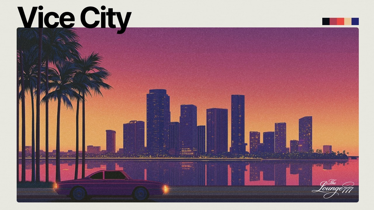 Jazz House Mix | (Miami Vice Sunset) BOLDEN, BERLIOZ, Set | Elegant Night Grooves & Chill Mix