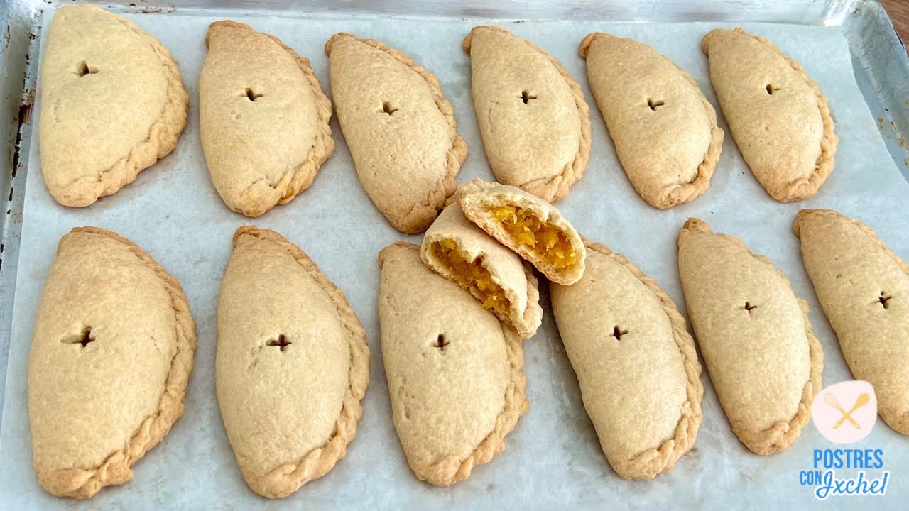 RECETA DE EMPANADAS RELLENAS DE CALABAZA | POSTRE FÁCIL PARA EL OTOÑO | POSTRES CON IXCHEL