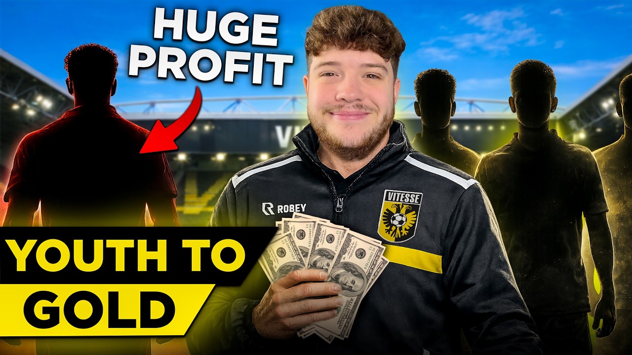 We SOLD Our Best Player… Now The Rebuild STARTS | Vitesse FM26 Youth to Gold